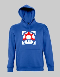 Super Mario Mushroom hoodie - ROYAL BLUE