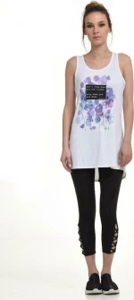 Γυναικεία αμάνικη μπλούζα Dansport 20921 Άσπρη