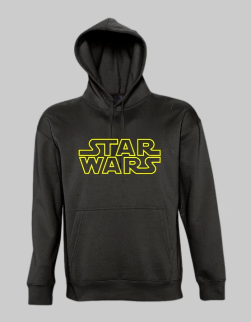 Star Wars logo Hoodie - BLACK
