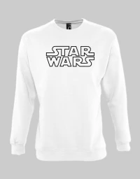 Star Wars logo Sweatshirt - WHITE