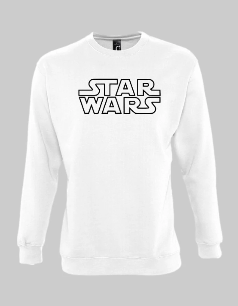 Star Wars logo Sweatshirt - WHITE