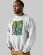 Mona Lisa Φούτερ - WHITE