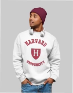 Harvard Sweatshirt (Replica) - WHITE