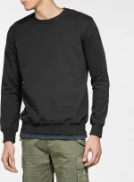 Crew Neck Sweatshirt Charcoal Grey
