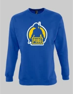 PUBG game sweatshirt - ROYAL BLUE
