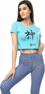 Μπλουζάκι Μακό Κοντό (Crop Top) #1224 1224-3