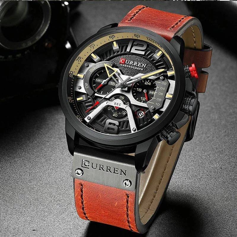 Curren CR8329 Red Με Χρονογράφους