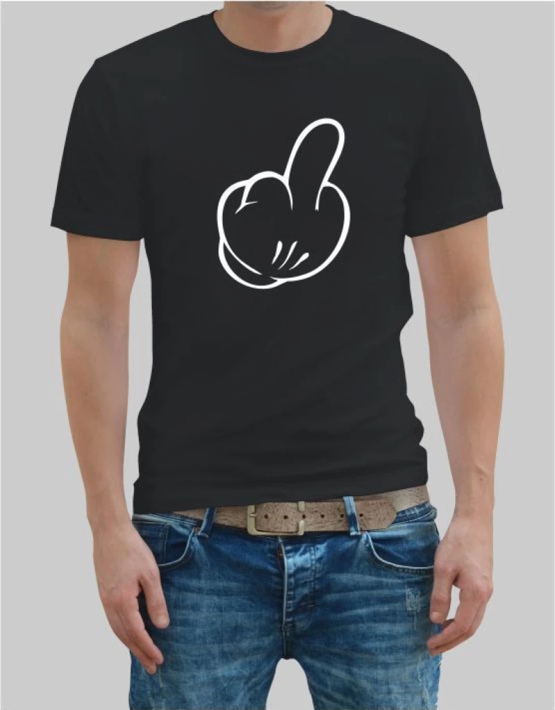Mickey Mouse Finger t-shirt - RED