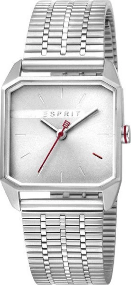 Esprit Γυναικείο Ρολόι Esprit Cube Stainless Steel Bracelet Es1L071M0015