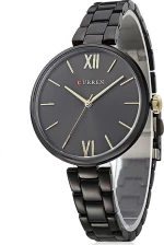 CURREN γυναικείο ρόλοι μαύρο μπρασελέ c-9017-black
