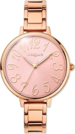 Vogue Vogue Γυναικείο Ρολόι Με Ροζ Χρυσό Καντράν 81079.5