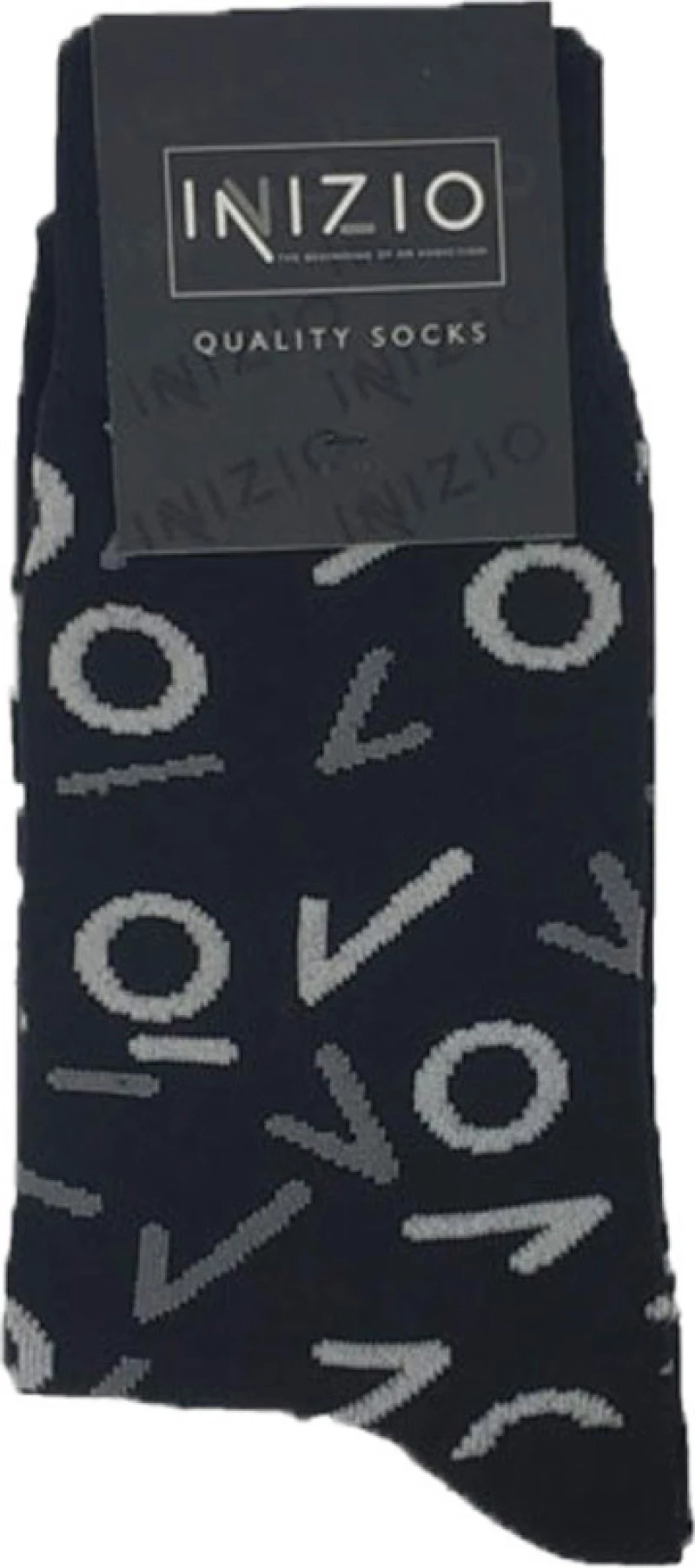 Ανδρική κάλτσα INIZIO με σχέδιο logo