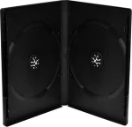Mediarange Dvd Case For 2 Discs 14Mm 5-Pack Black Box30-2