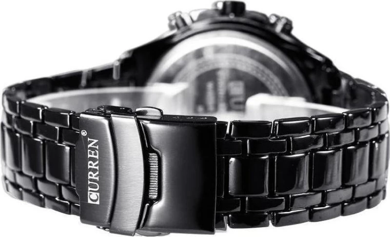 Curren 8023 Black / Gold