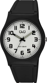 Q&Q Vs42J001Y Black Rubber Strap