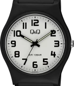 Q&Q Vs42J001Y Black Rubber Strap