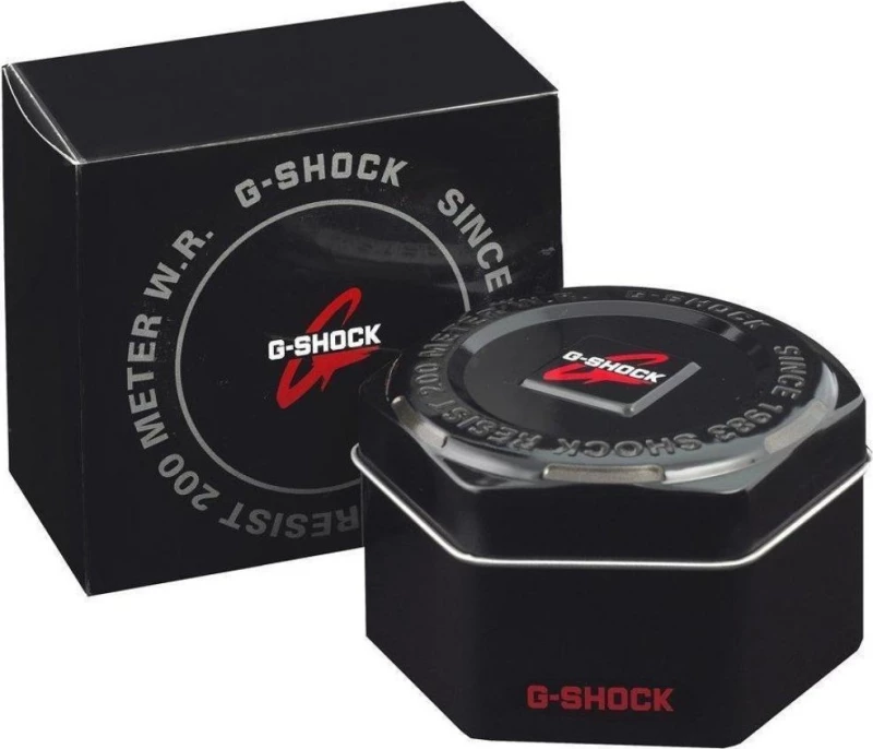 Casio G-Shock Ga-140-1A1Er Black Rubber Strap