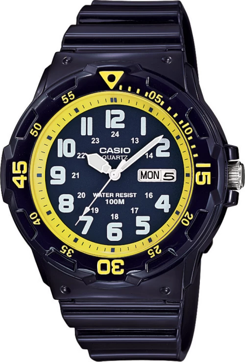 Casio Collection Purple Rubber Strap Mrw-200Hc-2Bvef