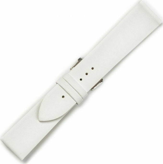 ΛΟΥΡΑΚI ΔΕΡΜΑΤΙΝΟ 0433WT 22 mm ΛΕΥΚΟ