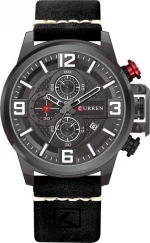 Curren 8278 Black / Black