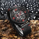Ανδρικό Ρολόι Curren 8288 με χρονογράφους Black