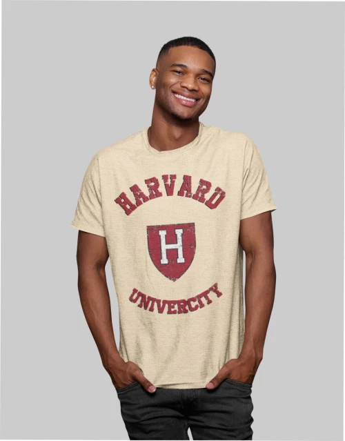 Harvard T-Shirt (Replica) - NATURAL