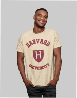 Harvard T-Shirt (Replica) - NATURAL