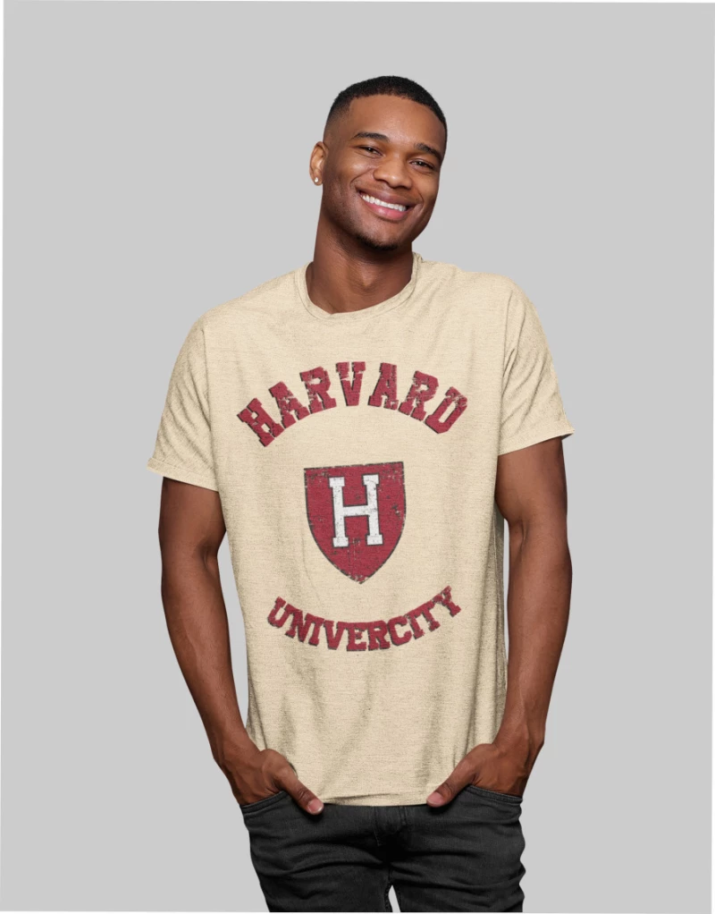 Harvard T-Shirt (Replica) - NATURAL