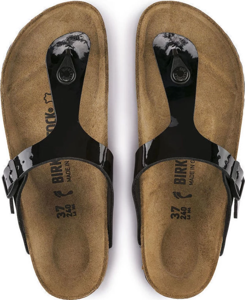 Birkenstock Gizeh 43661 Black Patent