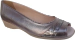 Aero F124 Ατσαλί Γυναικεία peep toe