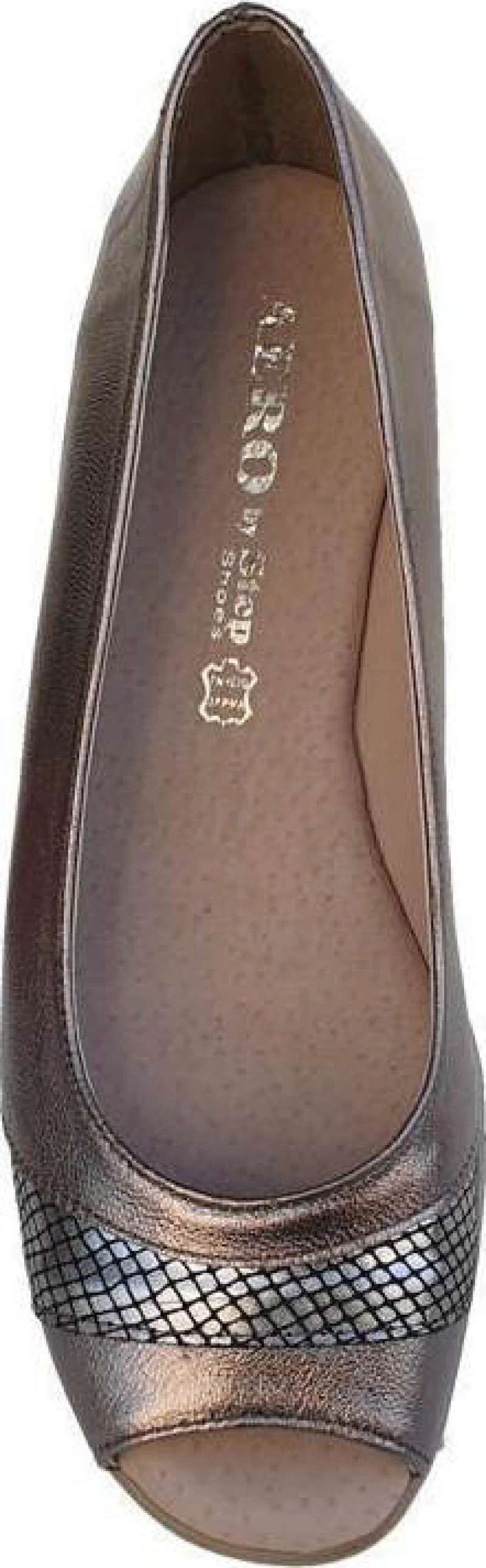 Aero F124 Ατσαλί Γυναικεία peep toe