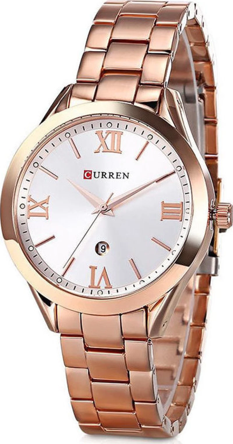 Curren 9007 Rose Gold / Silver