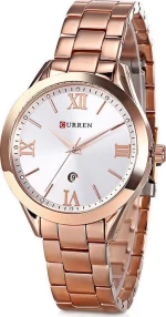 Curren 9007 Rose Gold / Silver