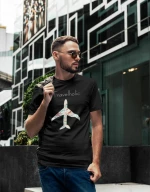 Travelholic t-shirt - WHITE