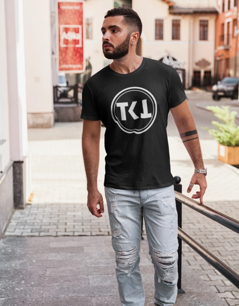 TKT new logo t-shirt - WHITE