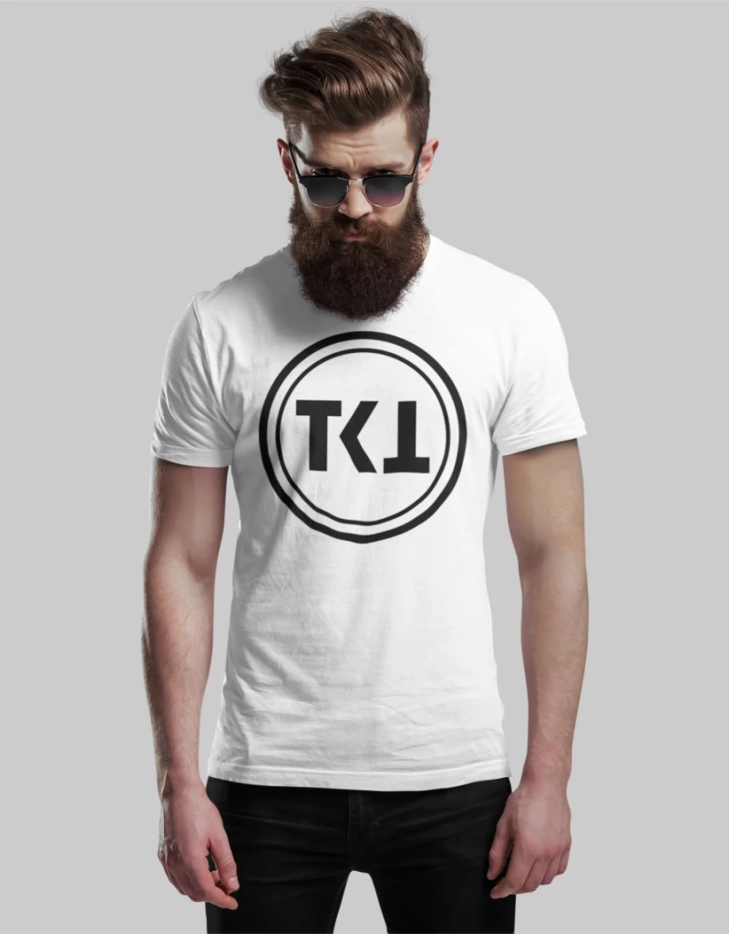 TKT new logo t-shirt - WHITE