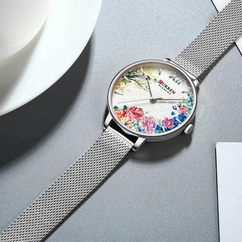 Γυναικείο Ρολόι Curren 9059 Silver