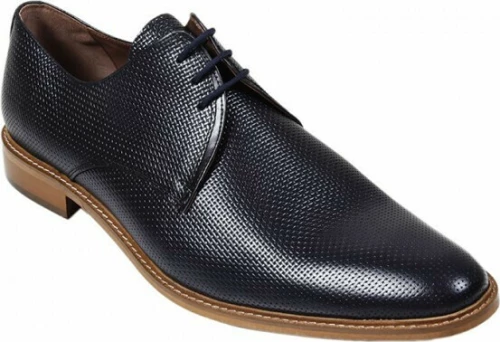 Bigshoes KL30714-18 Δερμάτινο Dress Μπλε