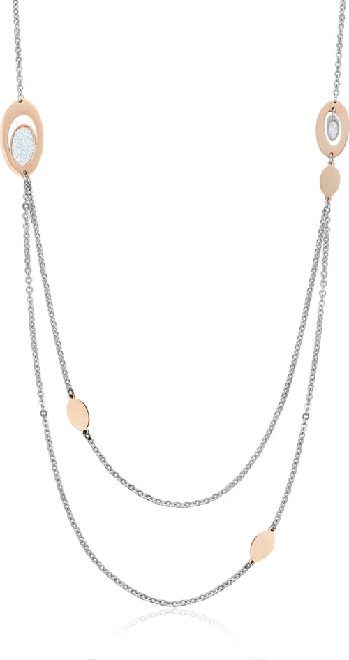 Luca Barra Γυναικείο Κολιέ από Ατσάλι