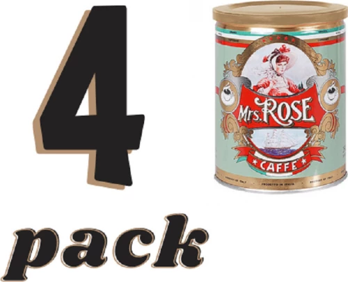 Mrs Rose Espresso 250gr 4τμχ