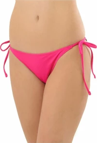 Calvin Klein Γυναικείο Μαγιό Tanga Bikini Δέσιμο Πλάι Φούξια