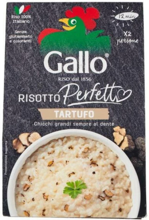 Ριζότο Με Τρούφα Riso Gallo Risotti Da Chef Tartufo 175g