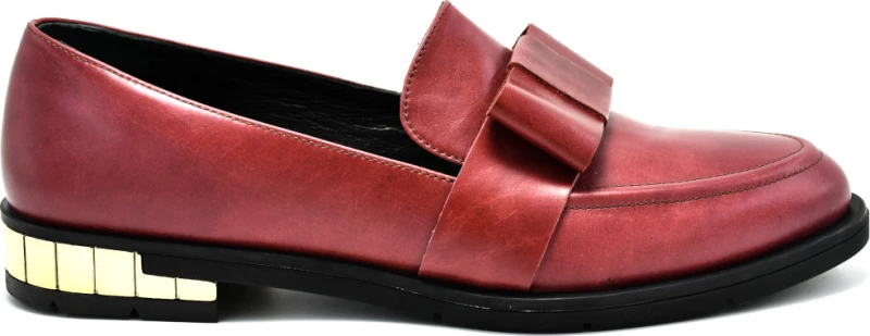 Loafers με φιόγκο CHANIOTAKIS Μπορντώ Γυναίκα Loafers 234