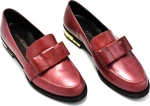 Loafers με φιόγκο CHANIOTAKIS Μπορντώ Γυναίκα Loafers 234
