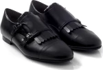 Loafers με διπλή μπαρέτα CHANIOTAKIS Μαύρο Γυναίκα Loafers 207