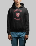Harvard Hoodie (Replica) - BLACK