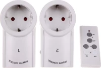 Τηλεχειριζόμενη Πρίζα (Σετ 2 Τεμαχίων) Bhc-9938G-2 Tele
