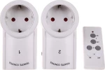 Τηλεχειριζόμενη Πρίζα (Σετ 2 Τεμαχίων) Bhc-9938G-2 Tele