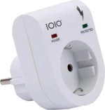 Olympia Ioio Sd 2100S Λευκή Μονή Πρίζα Με Προστασία Υπέρτασης