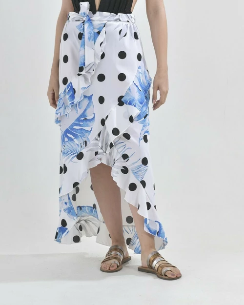 Ble Resort Collection Γυναικείο Μακρύ Φόρεμα Παραλίας Πολύχρωμο